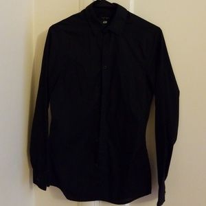 h@m slim button up
